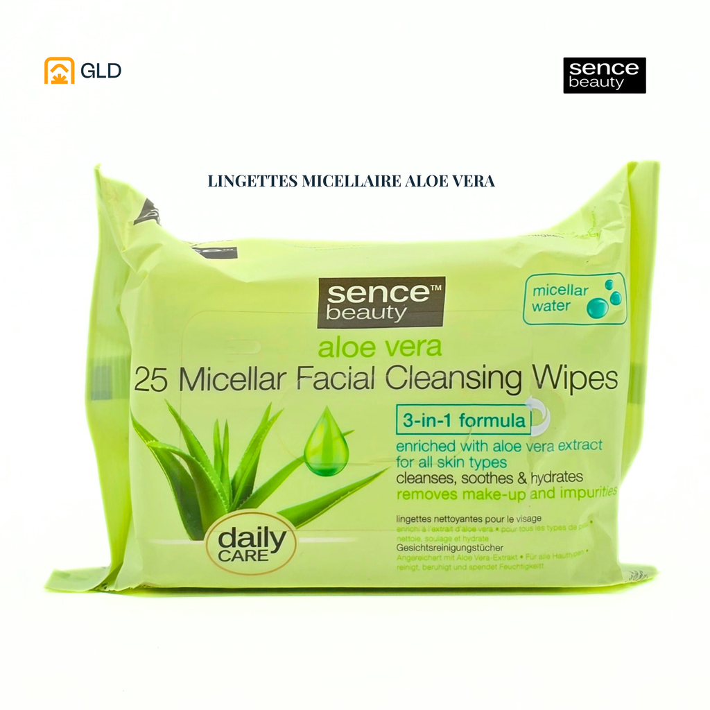 Lingette Visage Sence Beauty Aloe Vera 25P