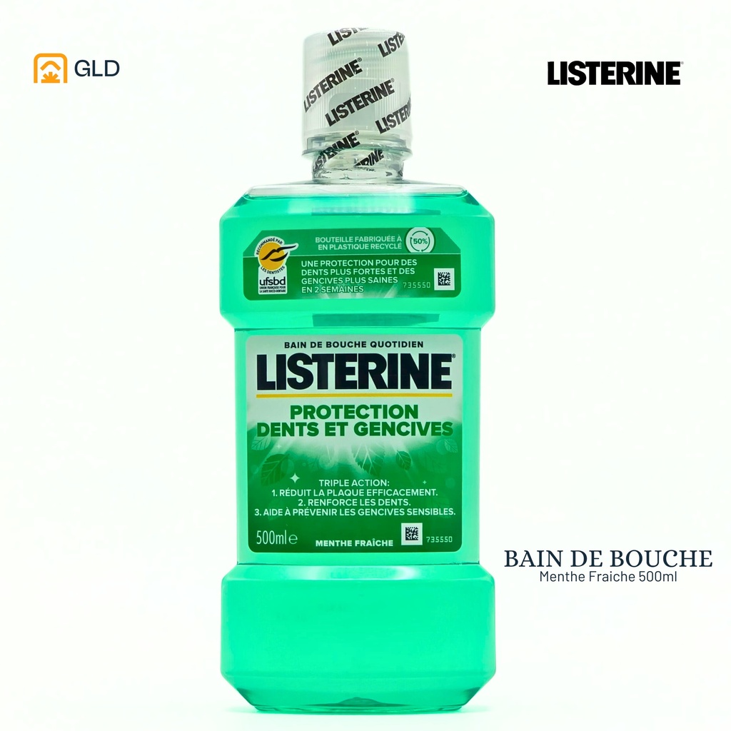 Bain De bouche Listerine 500 Ml