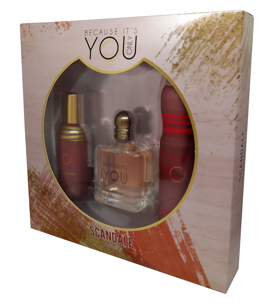 Coffret Because It's You Scandale
