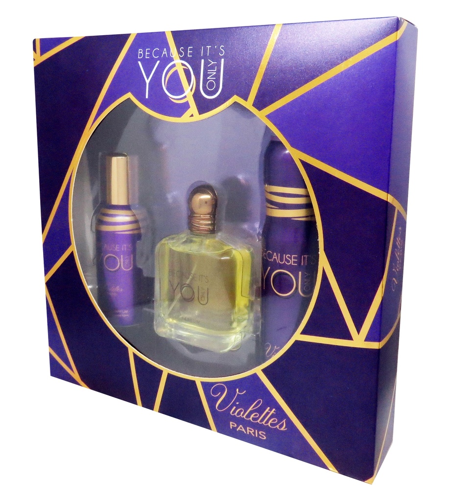 Coffret Because It's You Violette