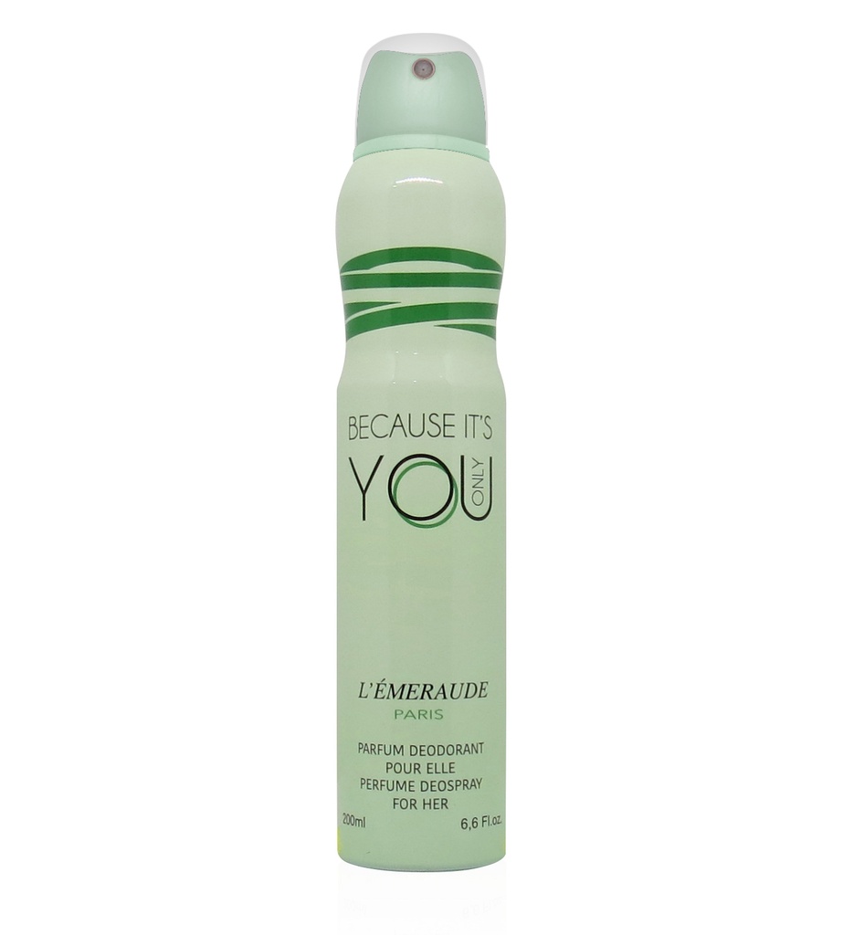 Deodorant Because It's You Only 200Ml L'Emeraude