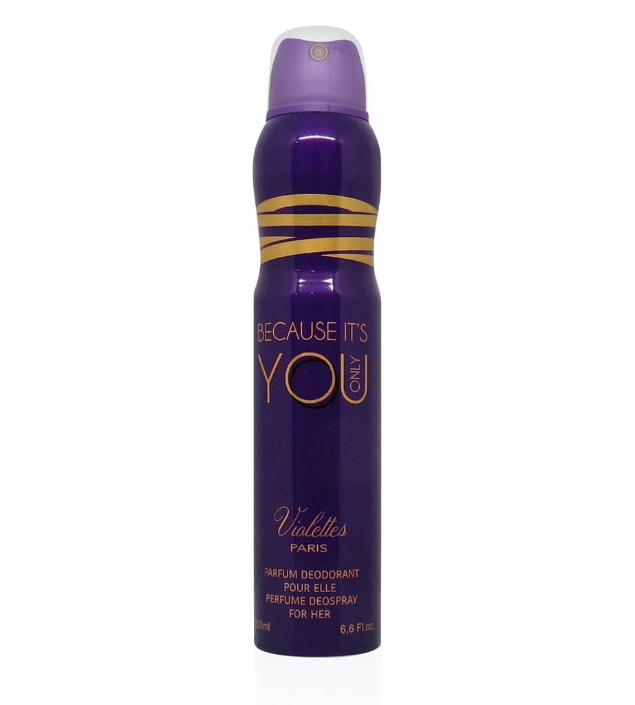 Deodorant Because It's You Only 200Ml Violettes
