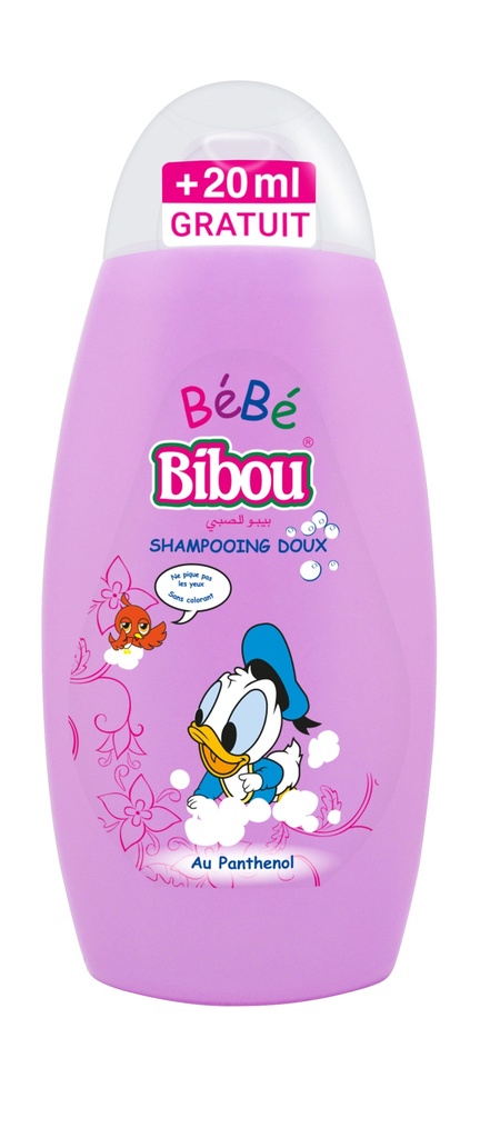 Shampooing Bebe Bibou 250 Ml +20Ml Gratuit