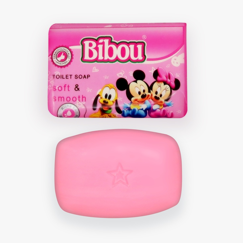 Savon Bibou 2 En 1 Rose 75 Gr