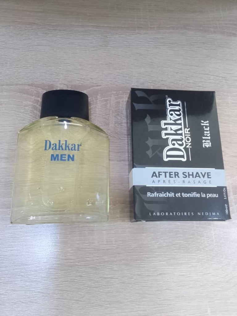 After Shave Dakkar Black 100 Ml