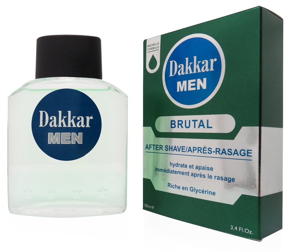 After Shave Dakkar Brut 100 Ml