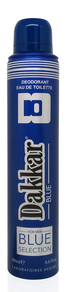 Deodorant Dakkar 200Ml Bleu Selection
