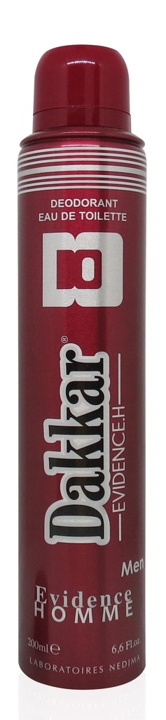 Deodorant Dakkar 200Ml Evidence Homme