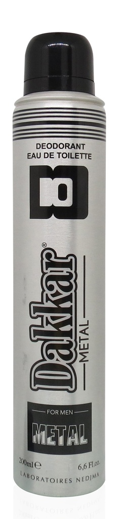 Deodorant Dakkar 200Ml Metal