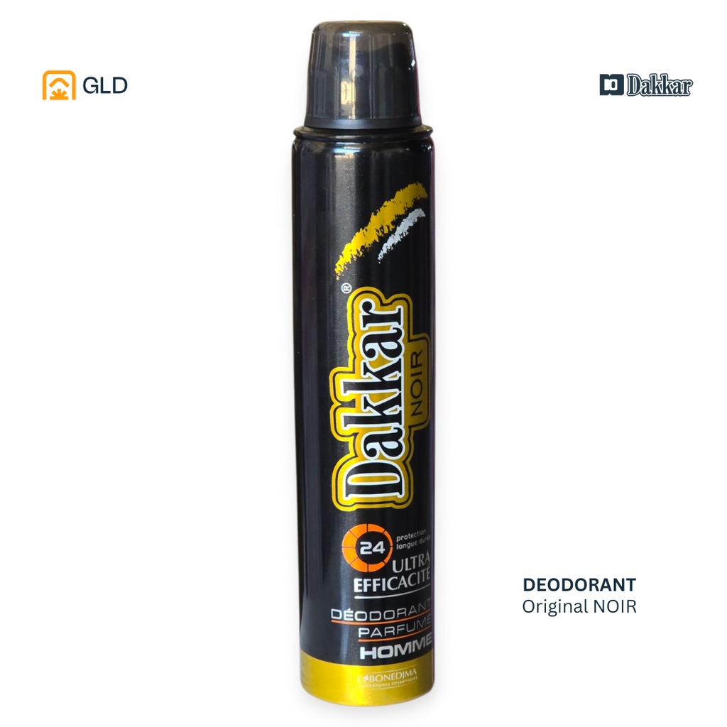 Deodorant Dakkar 200Ml Original Noire