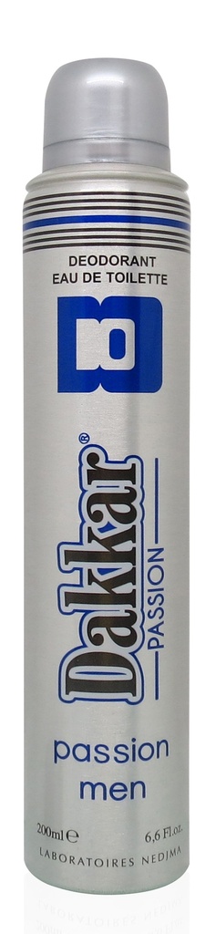 Deodorant Dakkar 200Ml Passion Men