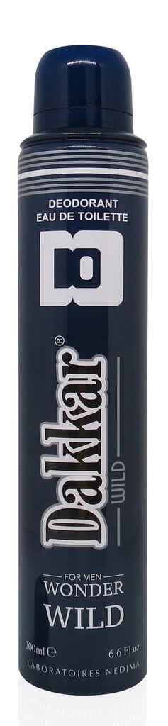 Deodorant Dakkar 200Ml Wonder Wild
