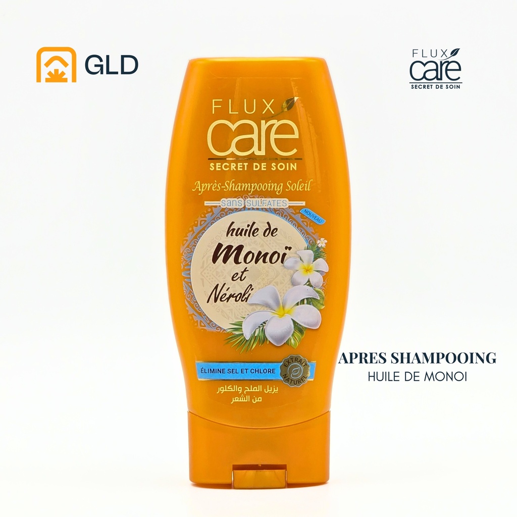 Apres Shampooing Flux Care 5 Huile De Monoi 250 Ml Sans Sulfat