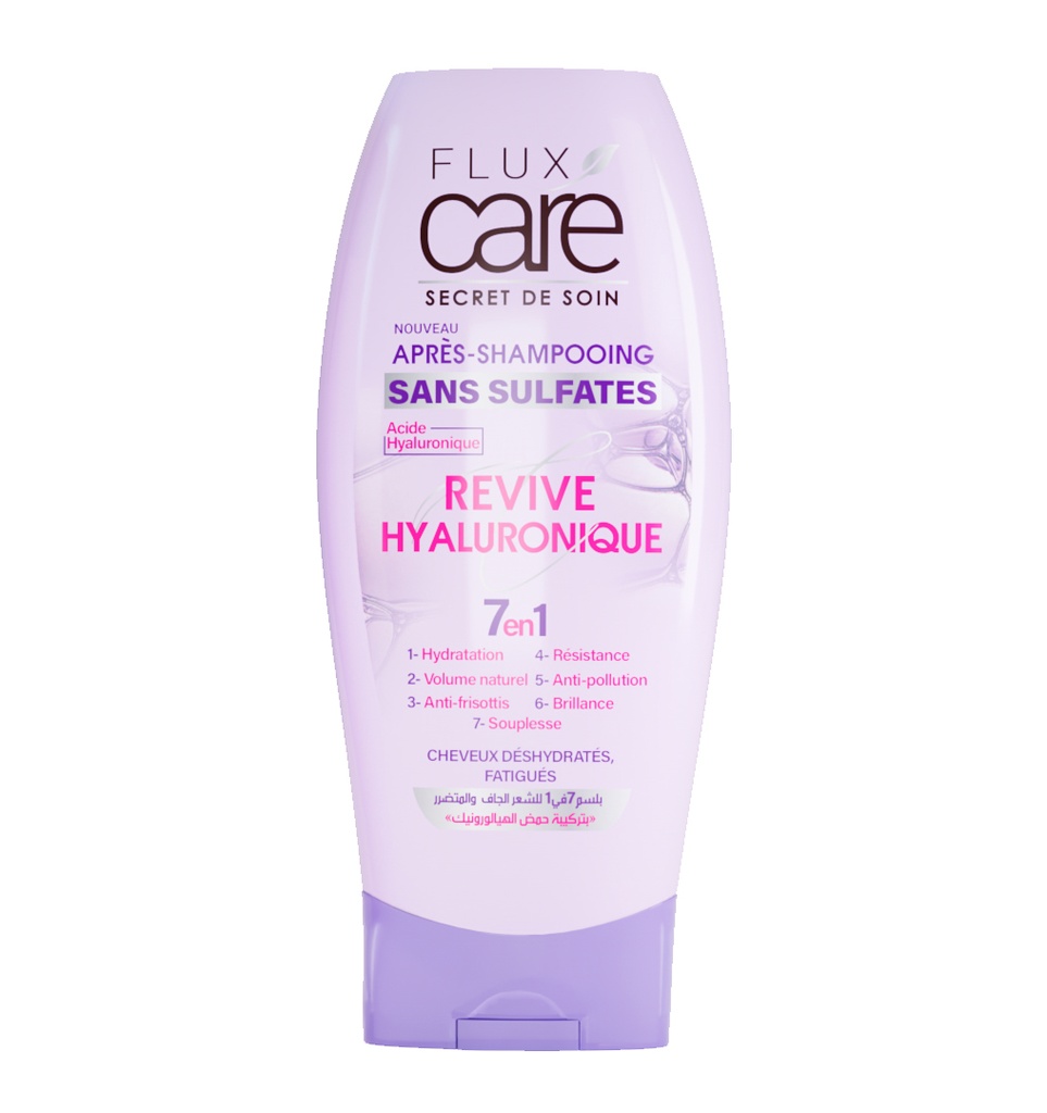 Apres Shampooing Flux Care Sans Sulfate Revive Hyaluronic 250 Ml