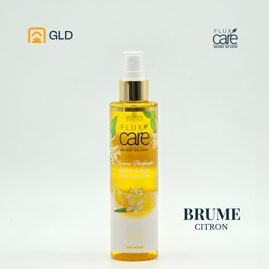 Brume Parfumee Flux Care Stay Fresh Citron 210 Ml