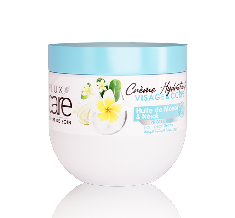 Creme Hydratante Corps Flux Care Huile De Monoi & Neroli 370 Ml