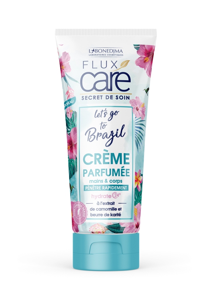 Creme Parfumee Flux Care Let'S Go To Brazil Tube 150 Ml