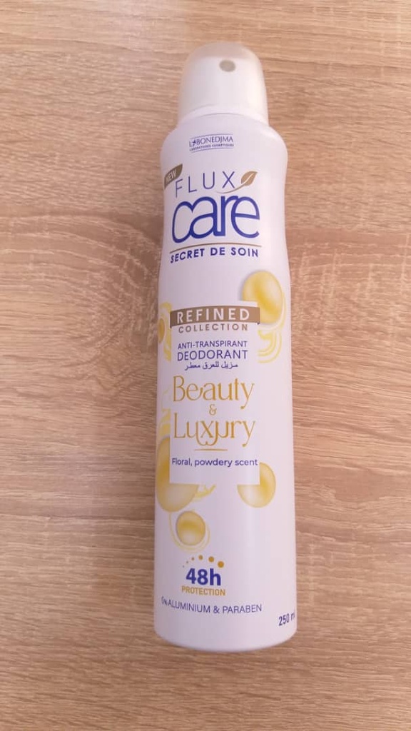Deodorant Flux Care Refined Collection Beauty & Luxury 250 Ml