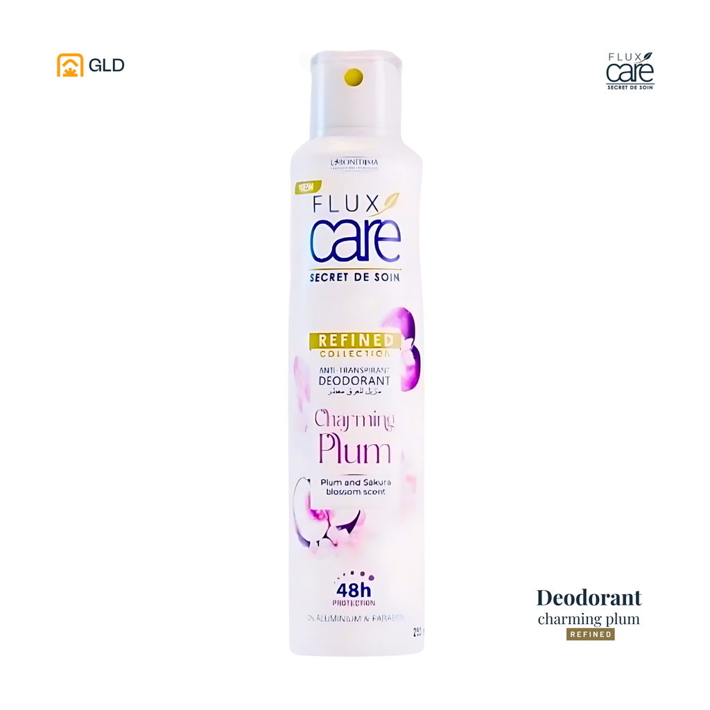 Deodorant Flux Care Refined Collection Charming Plum 250 Ml