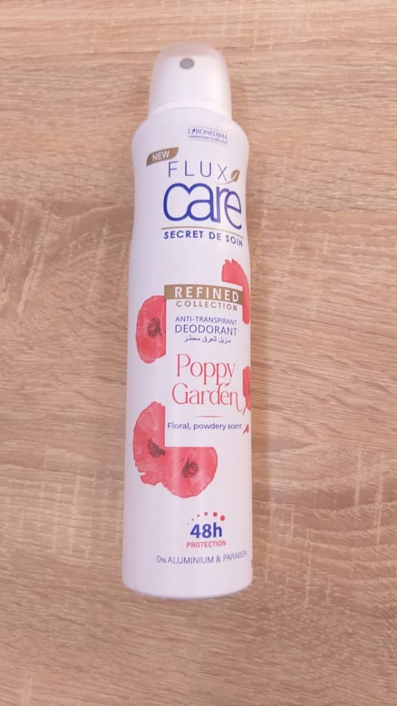 Deodorant Flux Care Refined Collection Poppy Garden 250 Ml