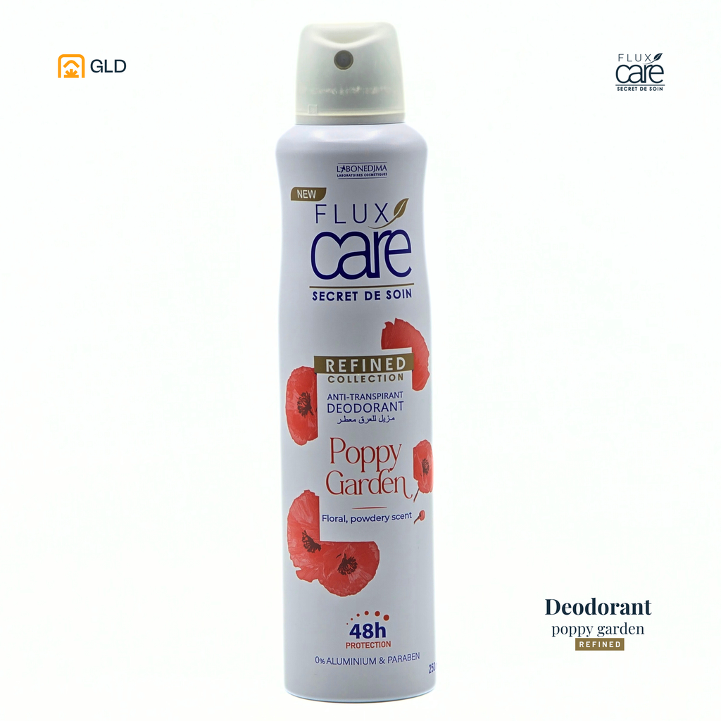 Deodorant Flux Care Refined Collection Poppy Garden 250 Ml