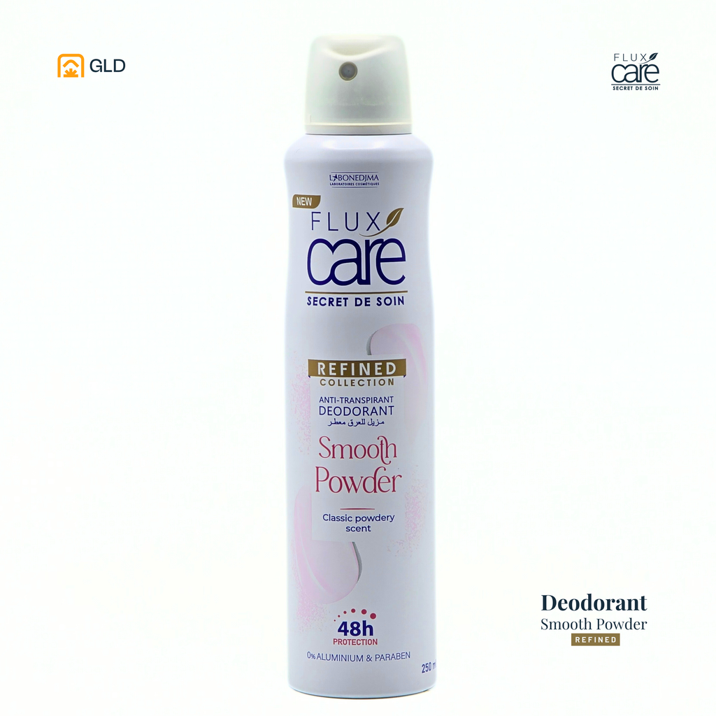 Deodorant Flux Care Refined Collection Smooth Powder 250 Ml