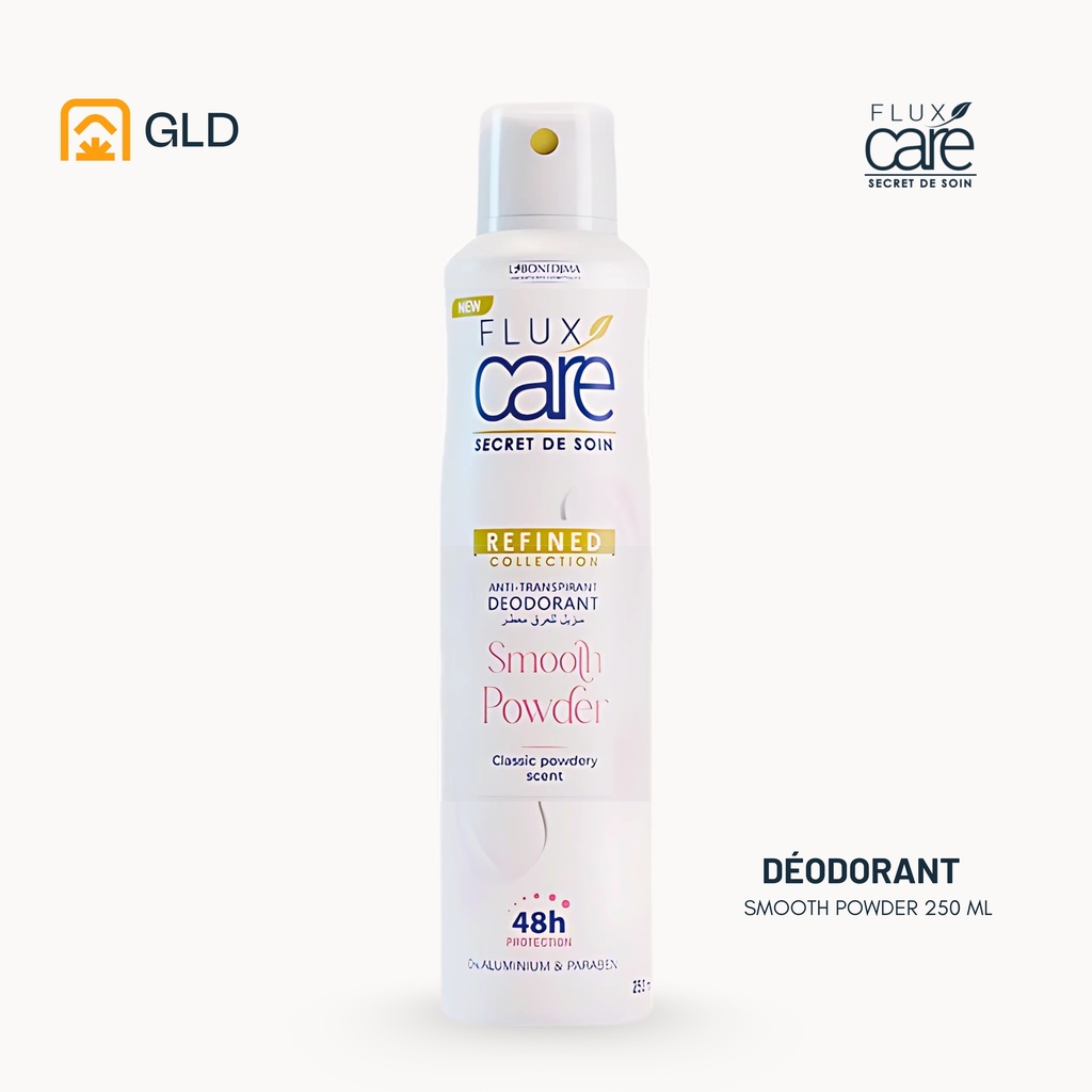 Deodorant Flux Care Refined Collection Smooth Powder 250 Ml