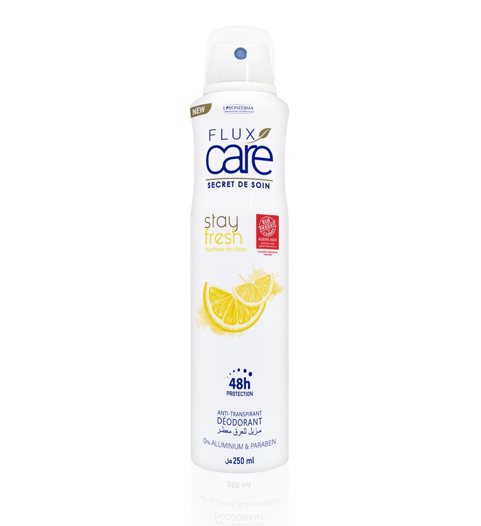 Deodorant Flux Care Stay Fresh Citron 250 Ml
