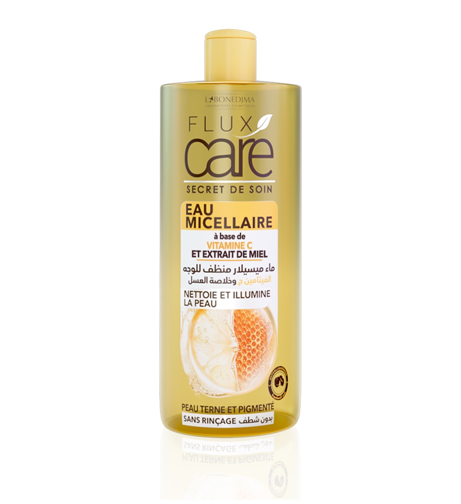 Eau Micellaire Flux Care Vitamine C Et Extrait De Miel 295 Ml