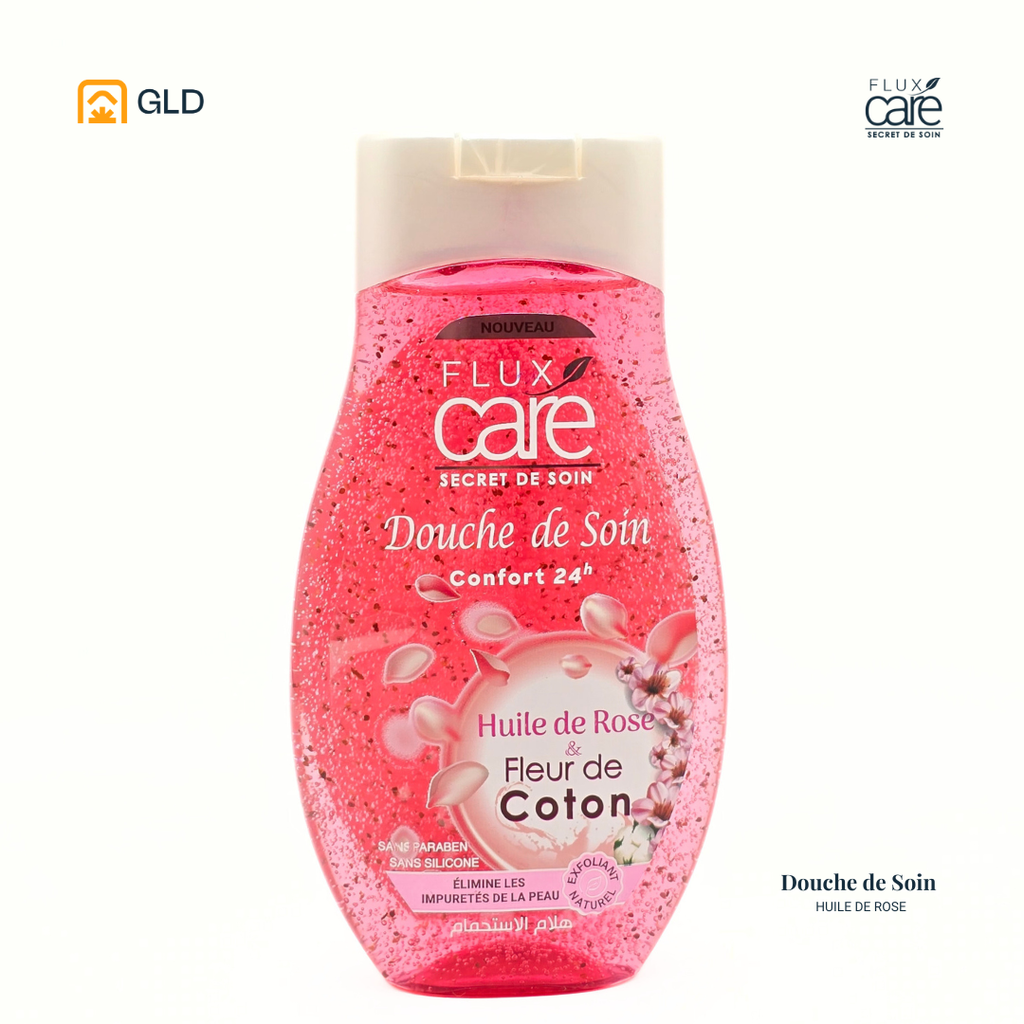 Gel Douche Flux Care Rose Micellaire 245 Ml