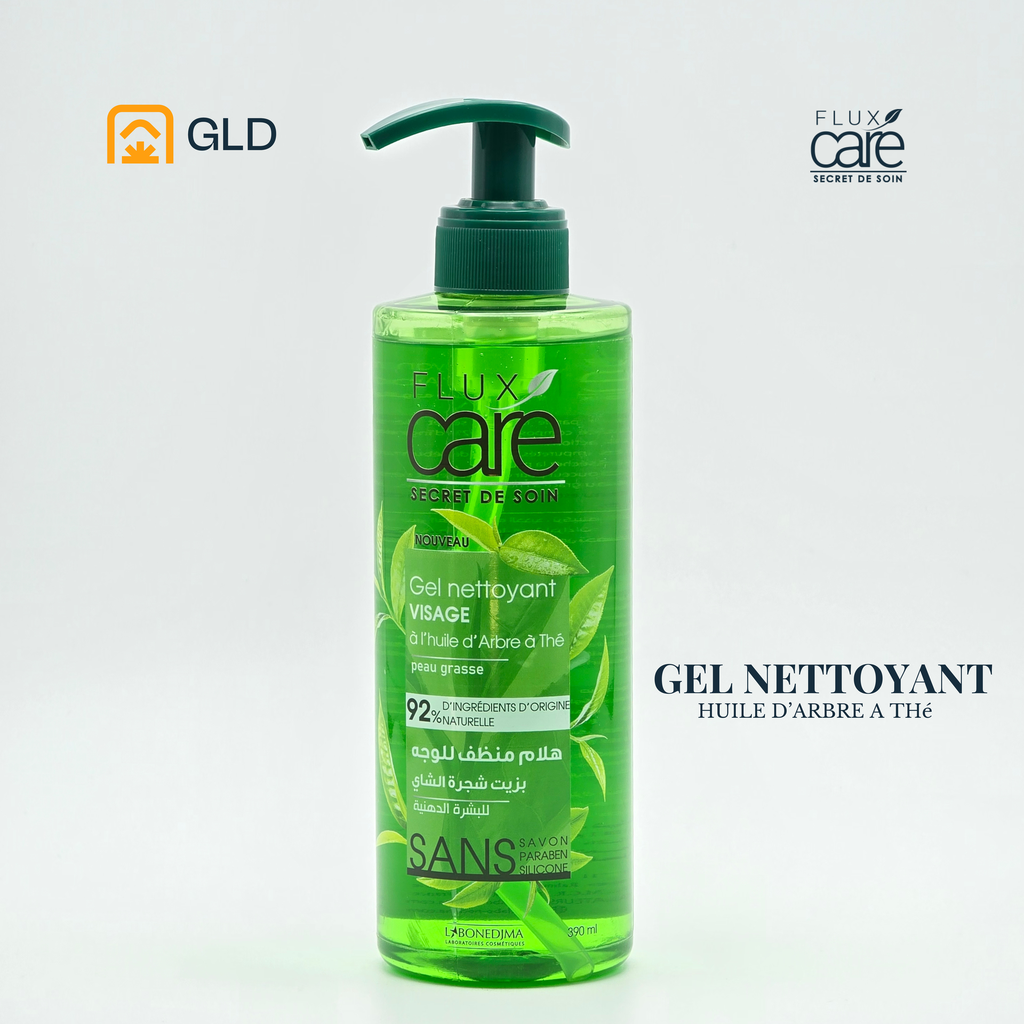 Gel Nettoyant Visage 390 Ml A L'Huile D'Arbre A The