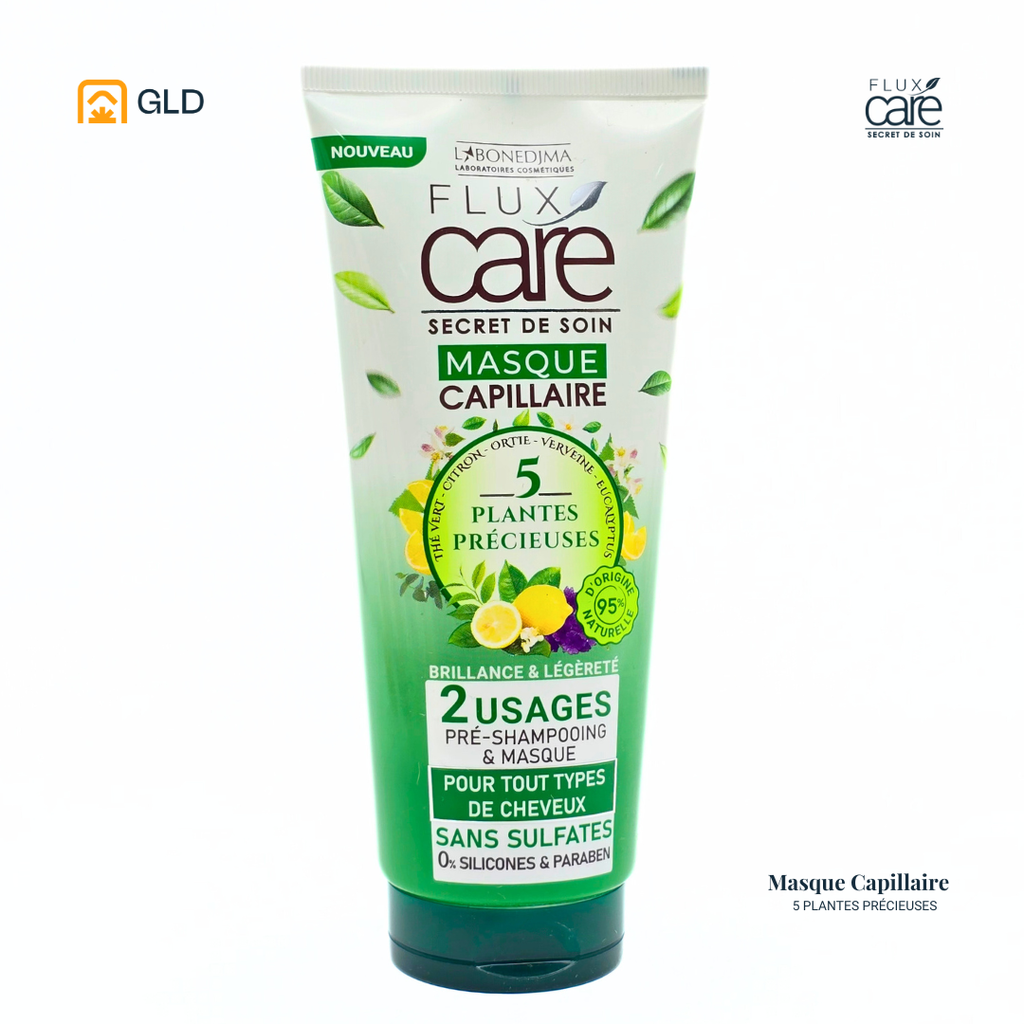 Masque Capillaire Flux Care 5 Plantes 200 Ml