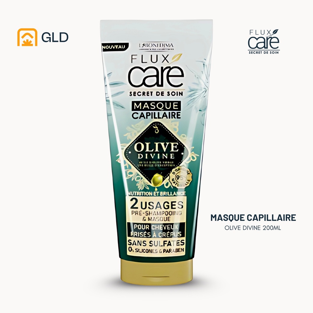 Masque Capillaire Flux Care Olive Divine 200 Ml