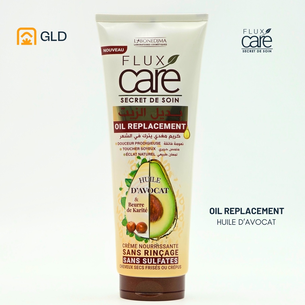 Oil Replacement Flux Care Huile D'Avocat 250 Ml