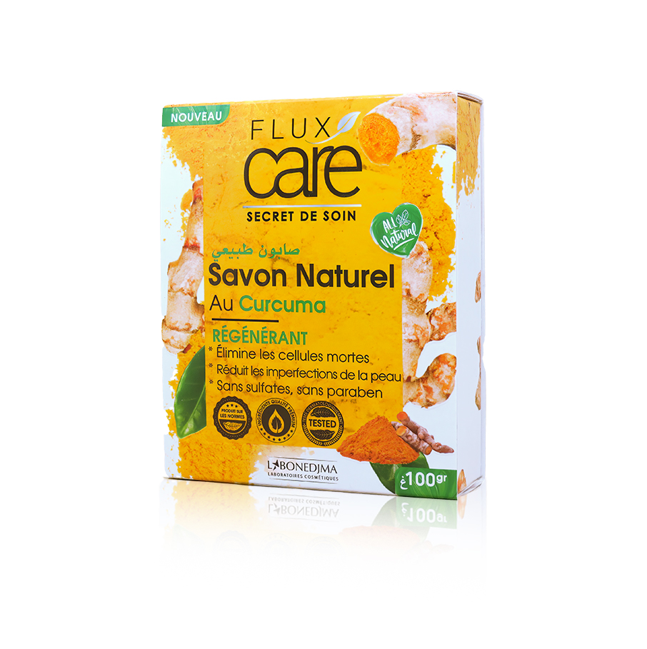 Savon Naturel Flux Care 100 G Curcuma