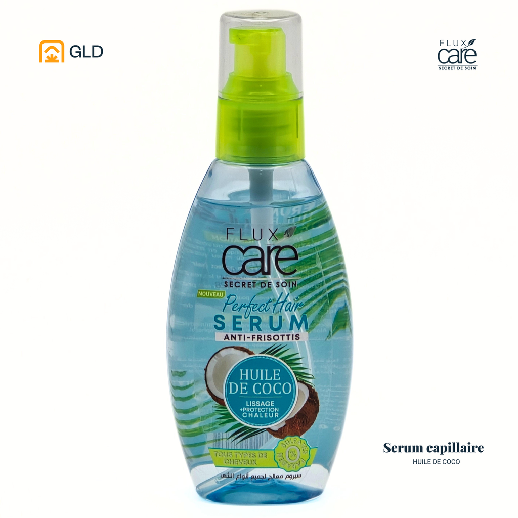 Serum Capillaire Flux Care Sans Sulfates Eau De Coco 120 Ml