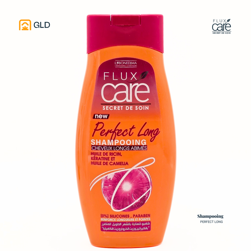 Shampooing Flux Care Sans Sulfates Perfect Long 265 Ml