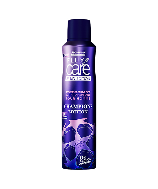 Deodorant Flux Care Men Sans Alcool Champion Edition 250 Ml