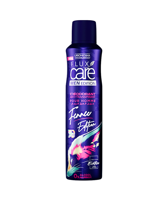 Deodorant Flux Care Men Sans Alcool Fennec Edition 250 Ml