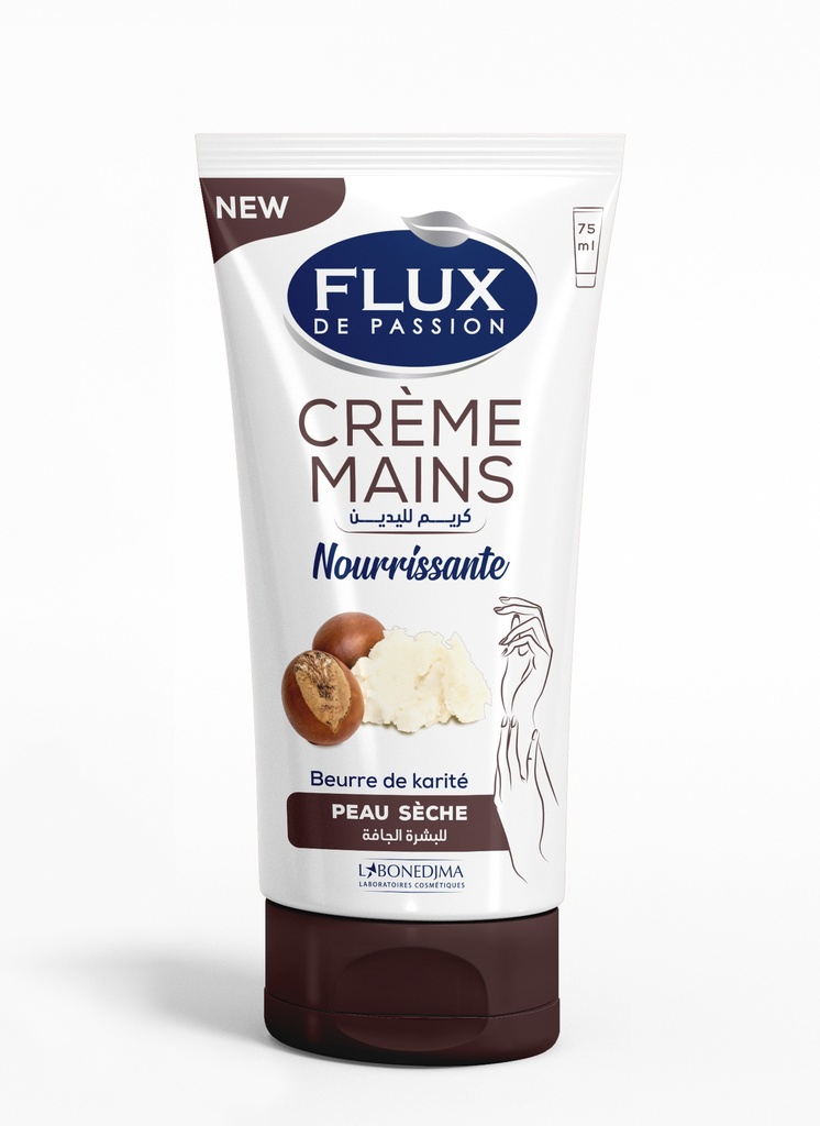 Creme Mains Flux De Passion Nourrissante Au Beurre De Karité 75 Ml