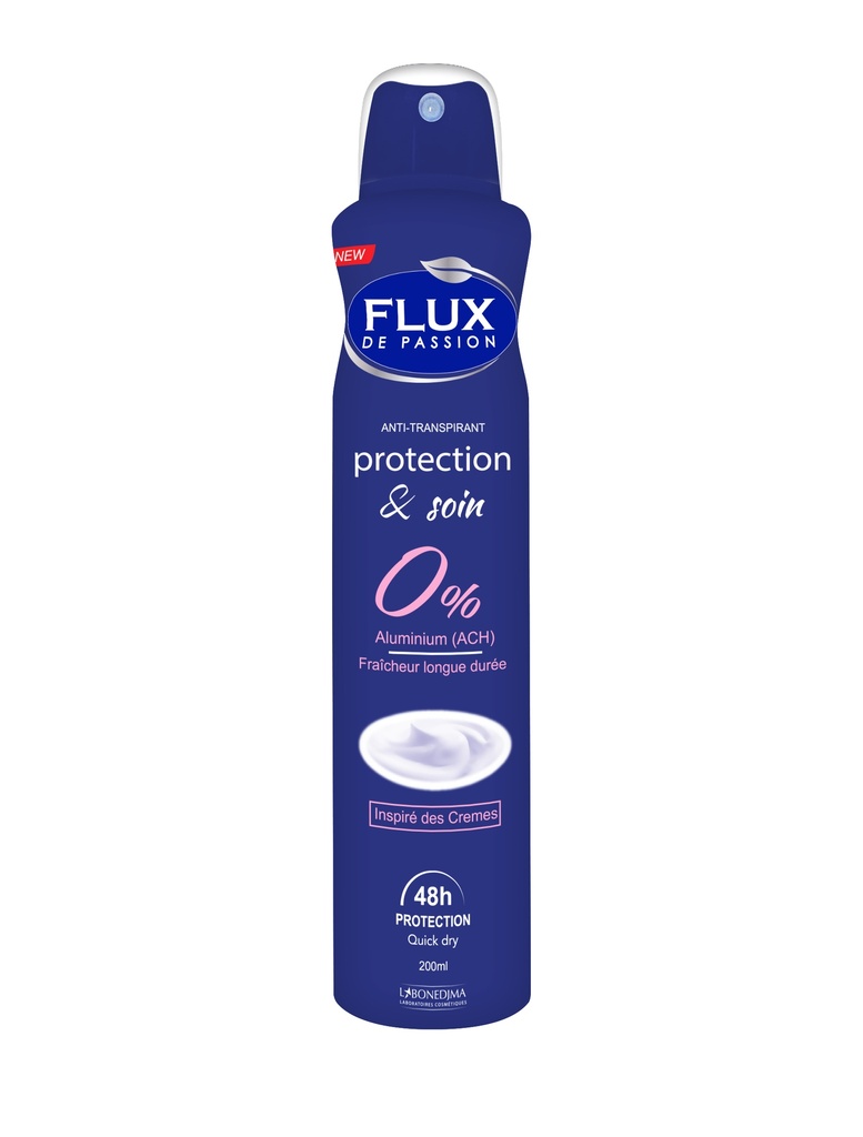 Deodorant Flux Femme Protect Et Care 200 Ml