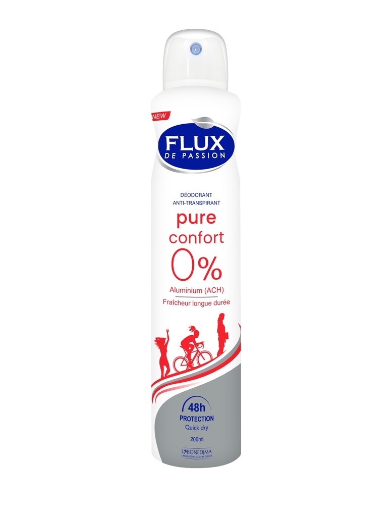 Deodorant Flux Femme Pure Confort 200 Ml