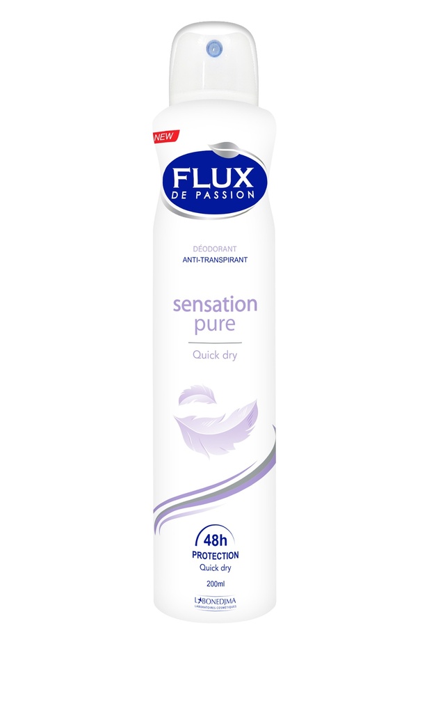 Deodorant Flux Femme Sensation Pure 200 Ml