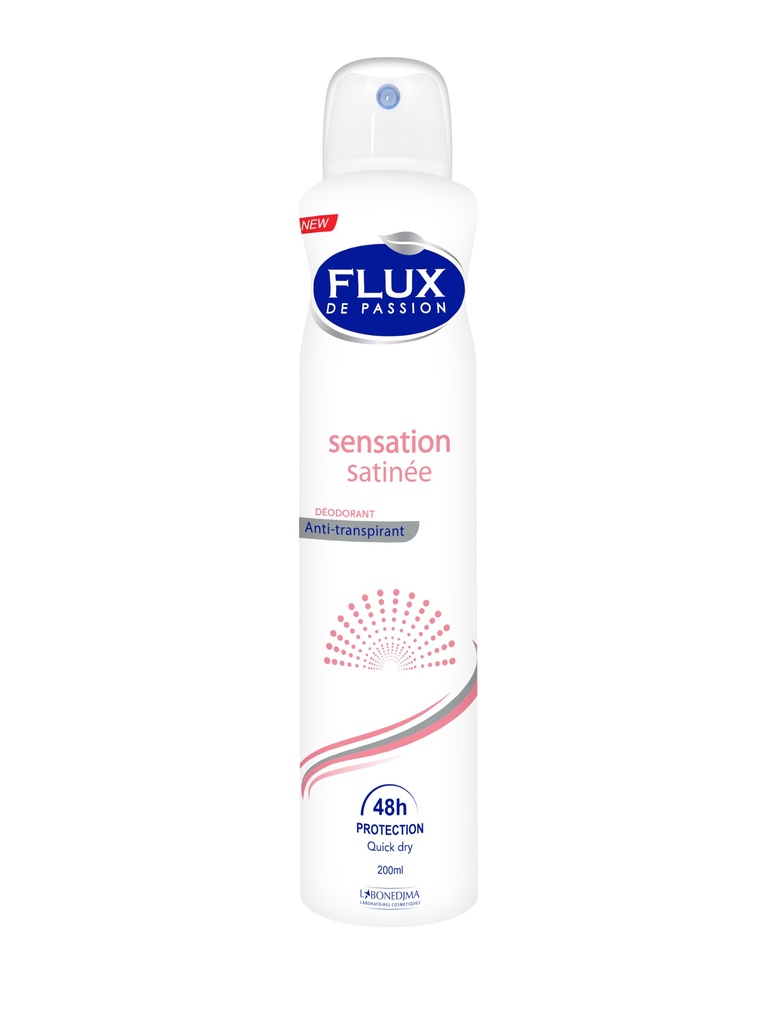 Deodorant Flux Femme Sensation Satinnee 200 Ml