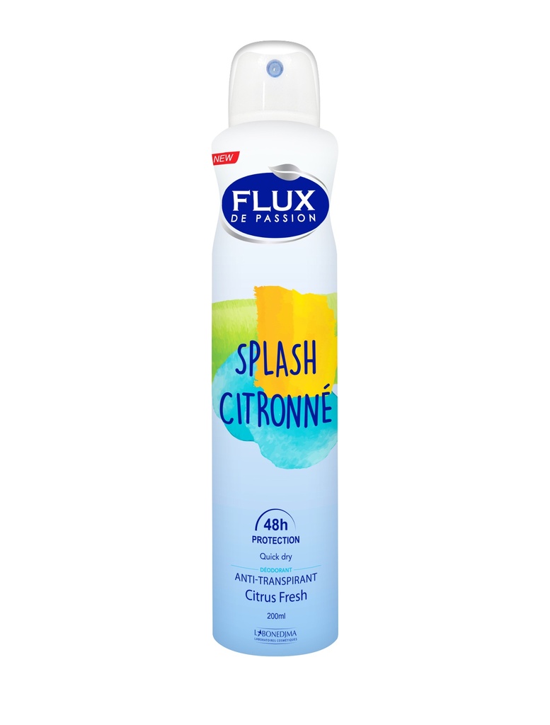 Deodorant Flux Femme Splash Citronne 200 Ml