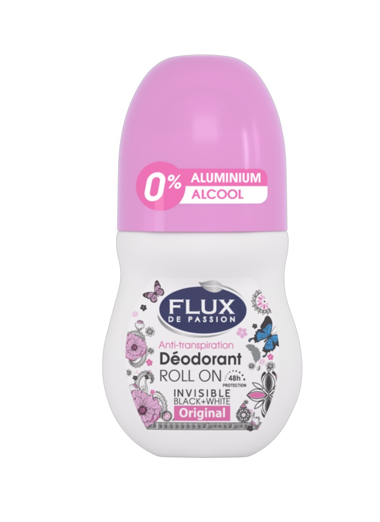 Roll On Flux Black And White Original 60 Ml