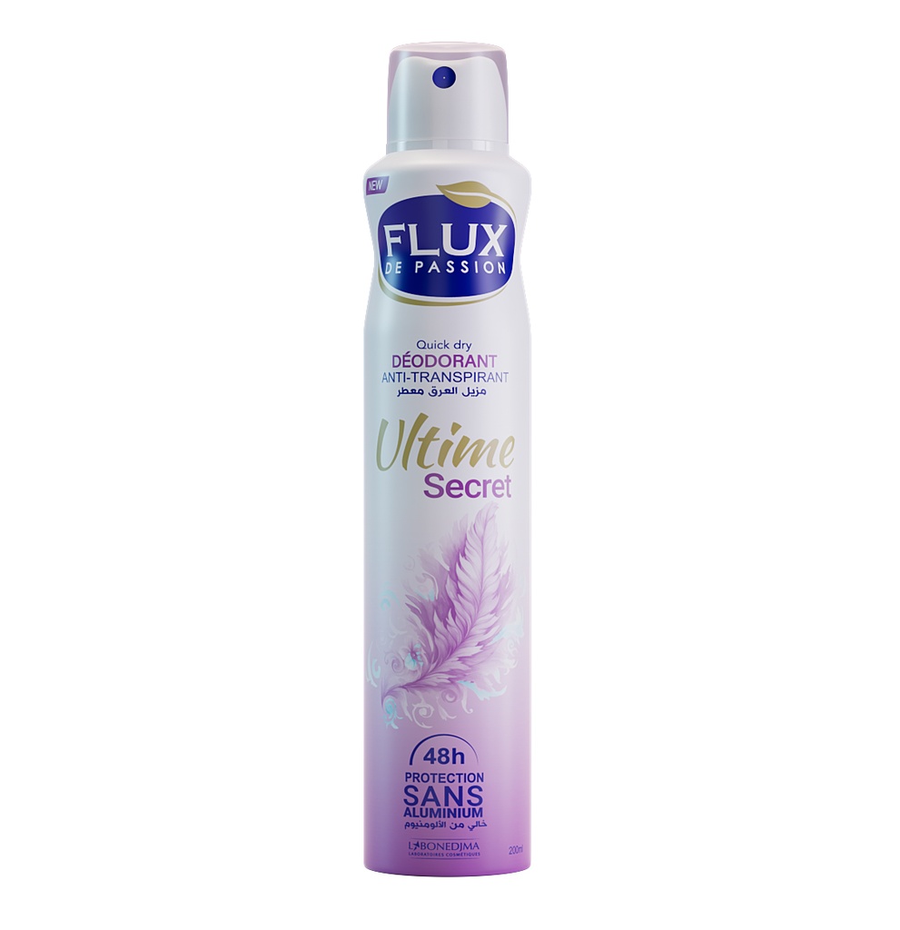 Deodorant Flux De Passion Ultime Secret 200 Ml