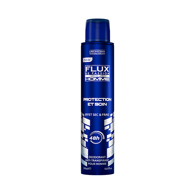 Deodorant Flux Men Protection Et Soin 200 Ml