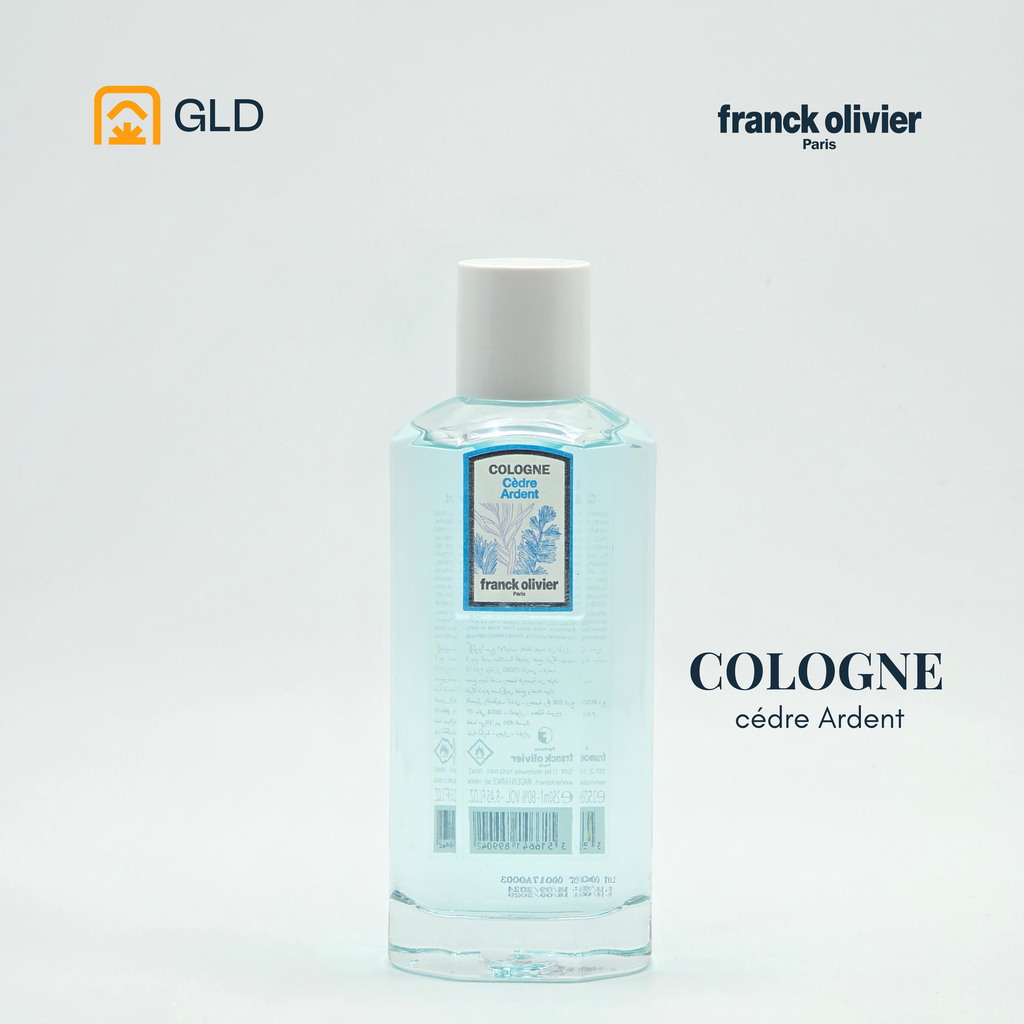 Eau de Cologne Franck Olivier Cèdre Ardent 250Ml