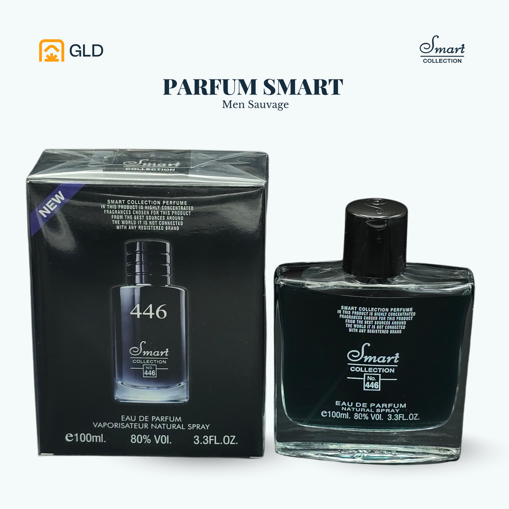 Eau De toilette Smart Collection Men N°446 Sauvage 100 Ml